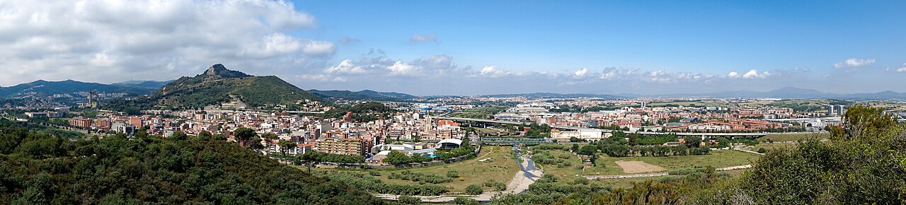 Vista panorámica de Montcada i Reixac